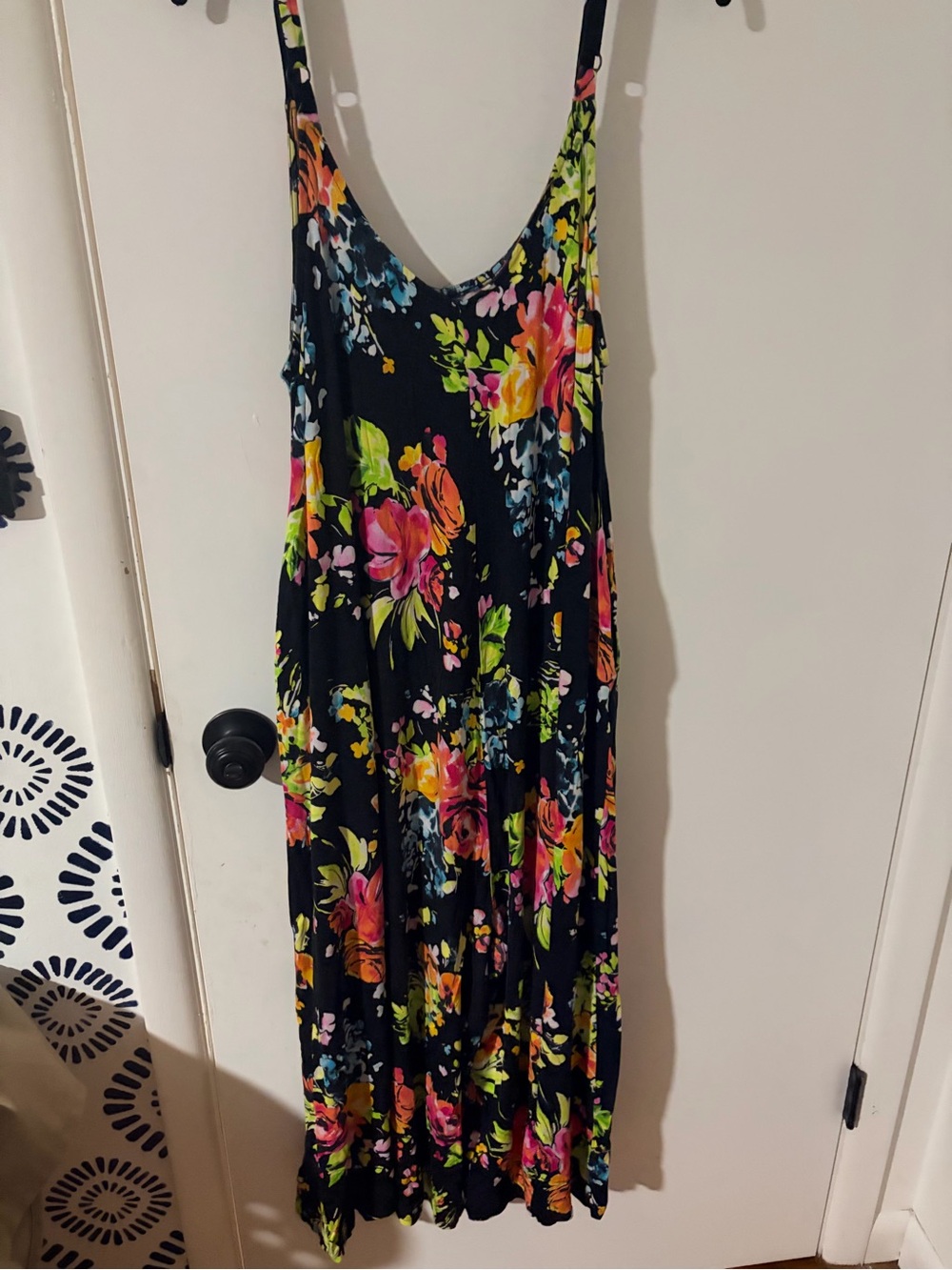 Torrid culotte floral print jumpsuit
